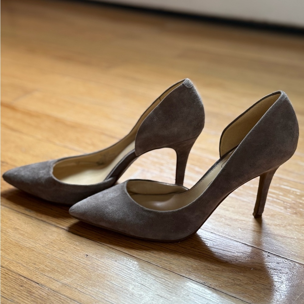 Jessica Simpson Gray Heels
